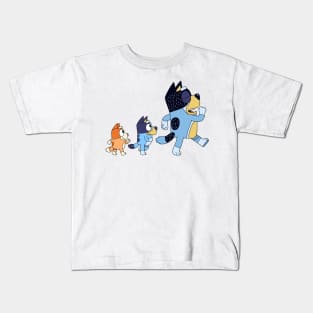 Bluey Walking Kids T-Shirt